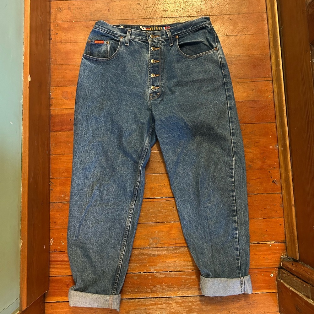Vintage IKEDA Blue Denim Jeans